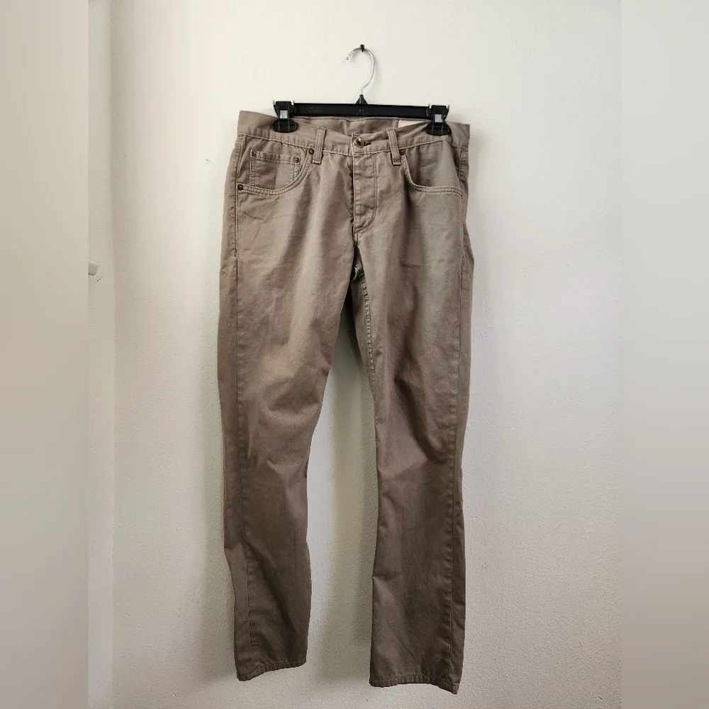 Rag & Bone Men's Standard Issue Fit 2 Slim Leg Distrsd‎ Grey 100% Cotton Size 30
